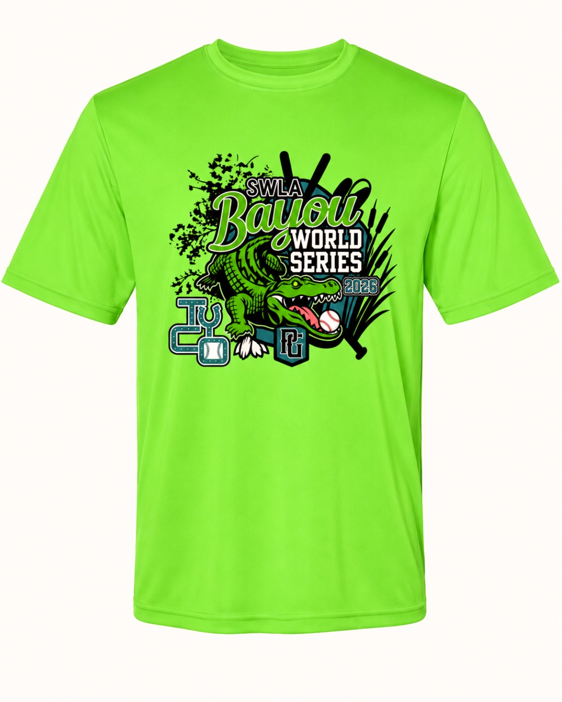 Front of World Series Sponsor Shirt